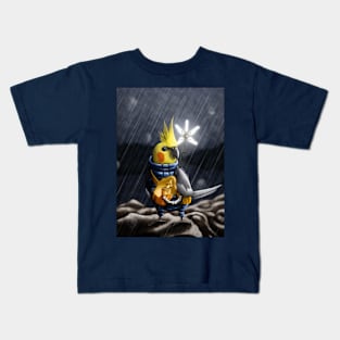 Birb Stranding Kids T-Shirt